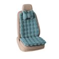 thumbnail image 5 of Cojín de asiento de coche de estilo invernal, tejido de felpa de conejo de imitación, franela suave gruesa, terciopelo de burbujas, cojín de asiento de coche de cintura pequeña, 5 of 5