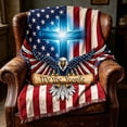 thumbnail image 1 of Independence Day Blanket Festive Flannel Blanket Soft Warm Throw Blanket For Home Sofa Bed Holiday Decoration, 1 of 9