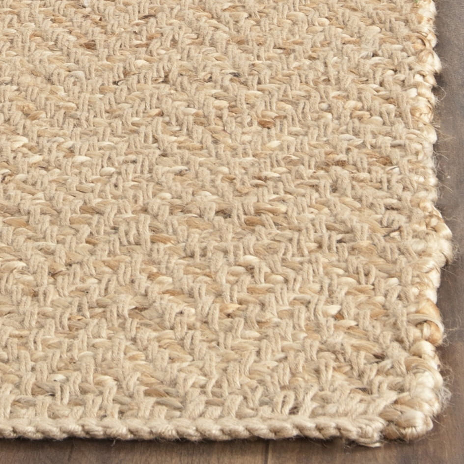 SAFAVIEH Natural Fiber Enola Braided Jute Runner Rug, Natural, 2'3" x 9'