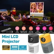 Mini Projector Pocket LED HD 1080P  Home Theater Projector Built-in Speaker Supported HDMI/USB/TF/AV/Audio