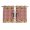Red, variant on Texas Star Sunflower Kitchen Curtains Short 45 Inch Length, Farmhouse Country Plaid Brown Grommet Top Bedroom Living Room Curtains, Light Filtering Cafe Curtain Drapes 2 Panels Set 84''x45''