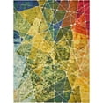 thumbnail image 2 of Unique Loom Nova Estrella Rug Multi/Blue 9' x 12' 2" Rectangle Geometric Modern Perfect For Living Room Bed Room Dining Room Office, 2 of 6