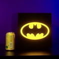 thumbnail image 2 of Batman Black Cooler Mini Fridge 6.7L Single Lightup Logo Door 9 Can ACDC, 2 of 9