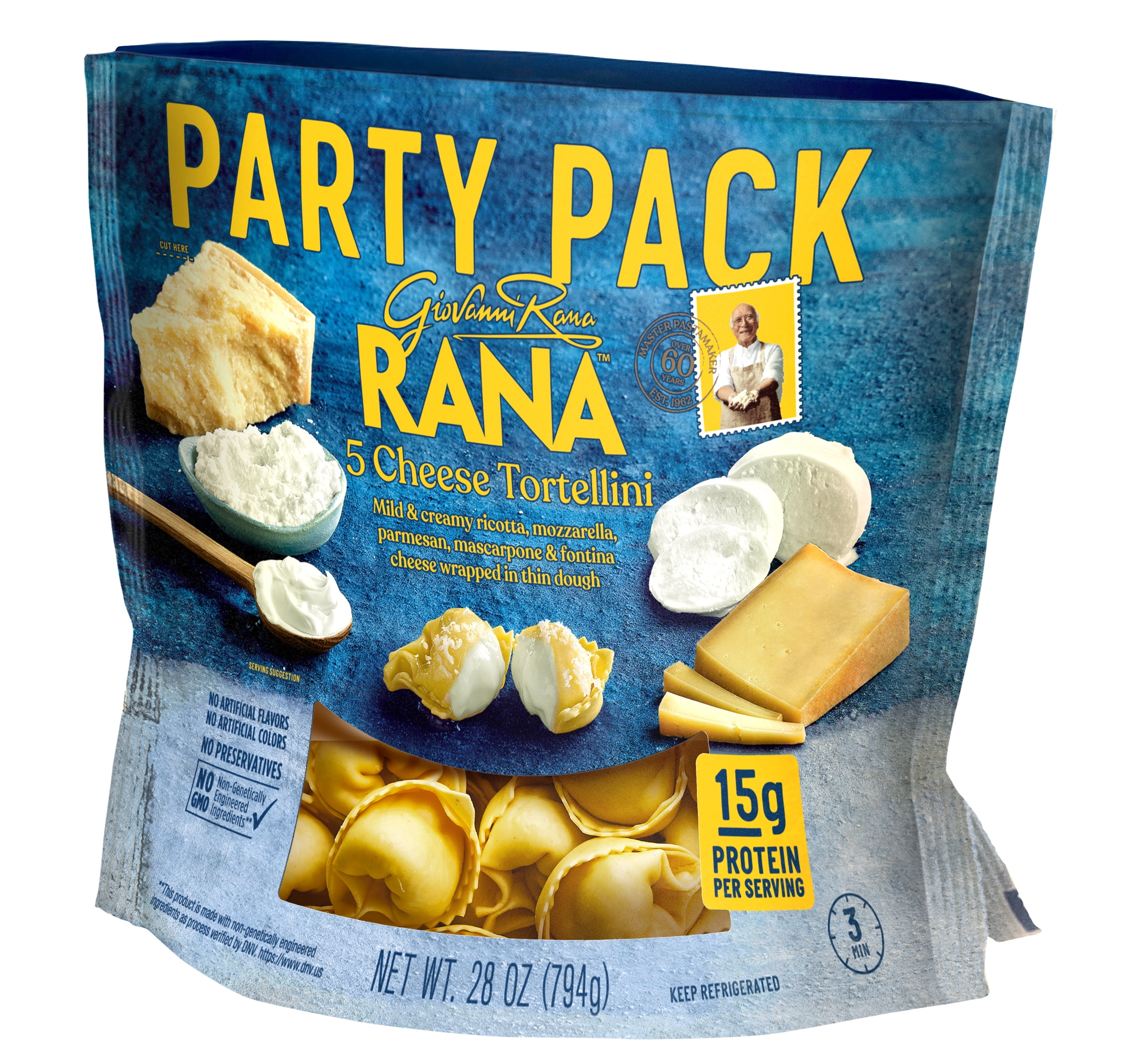 Giovanni Rana 5 Cheese Tortellini 28oz, Refrigerated