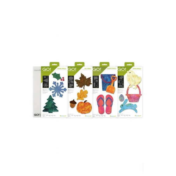 AccuQuilt Plastic, Metal Die-Cut Dies for 1 Piece