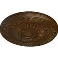 thumbnail image 3 of Ekena Millwork 20"OD x 1 3/8"P Randee Ceiling Medallion (Fits Canopies up to 3 7/8"), Hand-Painted Root Beer Crackle, 3 of 6