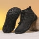 thumbnail image 4 of Botines forrado cálidos altos en los zapatos senderismo descalzo botas cortas a prueba nieve invierno invernal anti-Slip para subir caminatas, 4 of 9