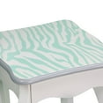 thumbnail image 7 of Teamson Kids Fashion Zebra Prints Gisele Vanity Table and Stool Set with Mirror Zebra, Multiple Finishes, 7 of 7