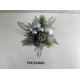 thumbnail image 1 of Senmasine Navidad Pick Bayas Rojas Conos de Pino Arreglo Floral Corona Decoración de Vacaciones de Invierno Púas de Pino de Navidad, 1 of 4