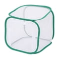 thumbnail image 2 of Butterfly Cage, 12X12X12 Inch Green Trimmed Insect Habitat, Foldable Bug Habitat, Observation Insect Cage, See-Through Fine Mesh Zippered Enclosure for Outdoor Backyard Nature, 2 of 6