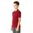 thumbnail image 3 of Dickies Boys School Uniform Short Sleeve Pique Polo Shirt, Sizes 4-20, 3 of 5