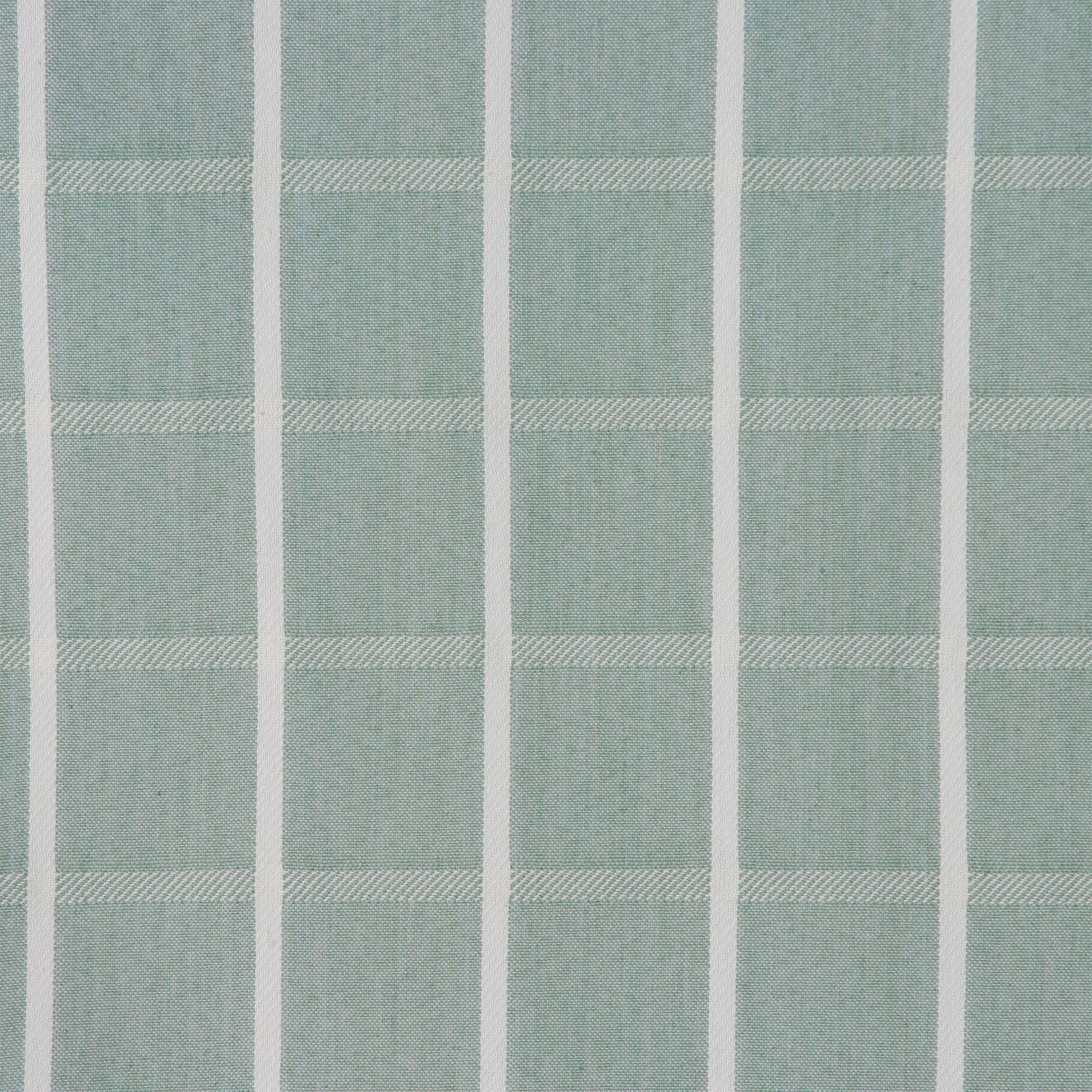 Better Homes & Gardens Willa Plaid Kitchen Curtain Tiers and Valance 3-Piece Set, Sage Green, 60 in x 36 in