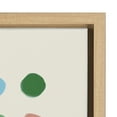 thumbnail image 3 of Kate and Laurel Sylvie Meditation 1 and 2 Framed Canvas Wall Art Set by Kelly Knaga, 2 Piece 18x24 Natural, Colorful Abstract Art for Wall, 3 of 8