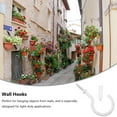 thumbnail image 3 of MasteelfCA 6pcs Question Mark Shape Hooks Coated Ceiling Hooks Heavy Duty Screw Cup Hooks, 3 of 7
