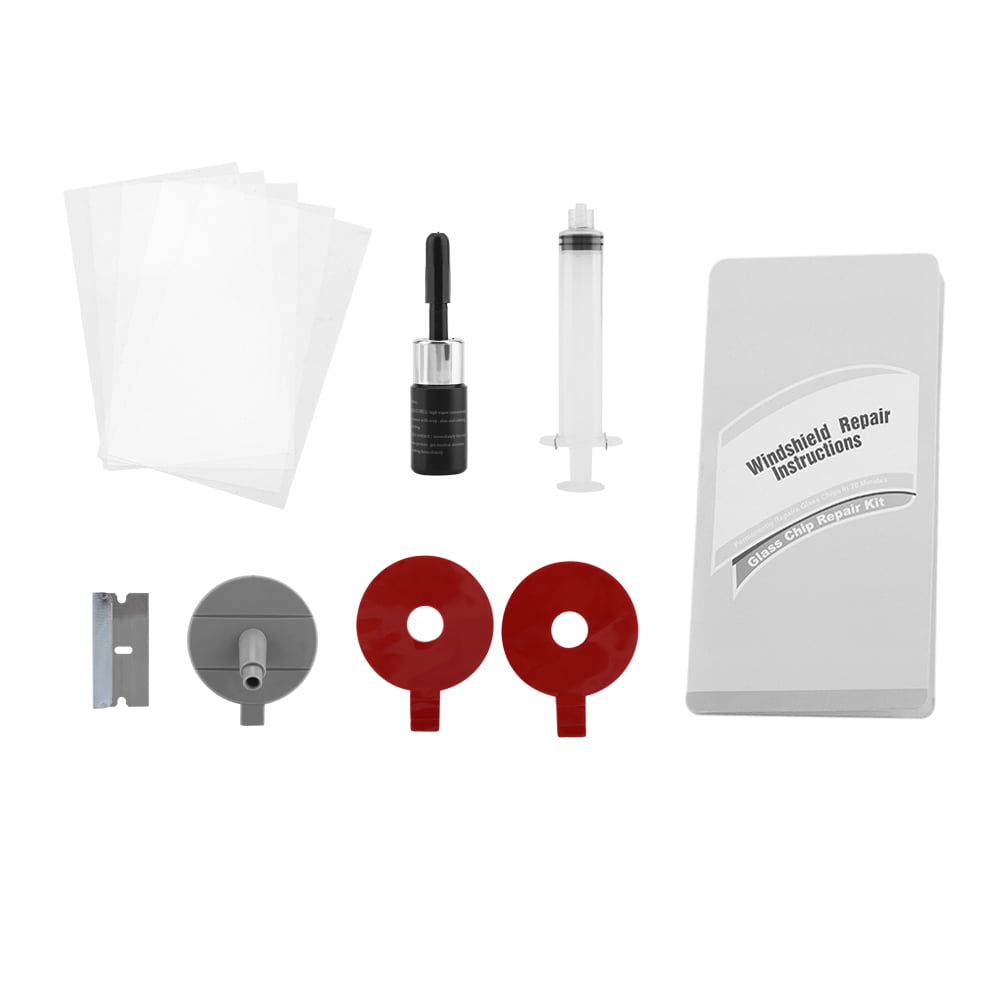 Mgaxyff Car Auto Windshield Repair Tool Kit Glass Crack Repairing Liquid Windscreen Restore Fix