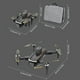 thumbnail image 3 of Dron con motor sin escobillas y 3 cámaras. Quadcopter FPV con WIFI 4G y seguimiento sin cabeza, retención de altitud, juguetes para evitar obstáculos, regalos para niños y adultos. Avión inteligente., 3 of 9