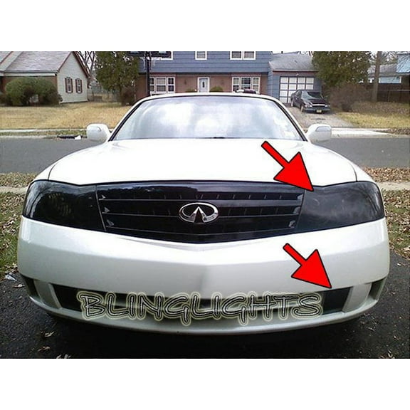 For 2003 2004 Infiniti M45 Tint Protection Film for Smoked Headlamps Headlights Head Lamps Lights