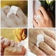 thumbnail image 5 of 100 anillos de maquillaje para pestañas, herramienta, soporte para tinta, contenedor de pigmento desechable para tatuaje de cejas, sin separación, tamaño M (blanco), 5 of 7