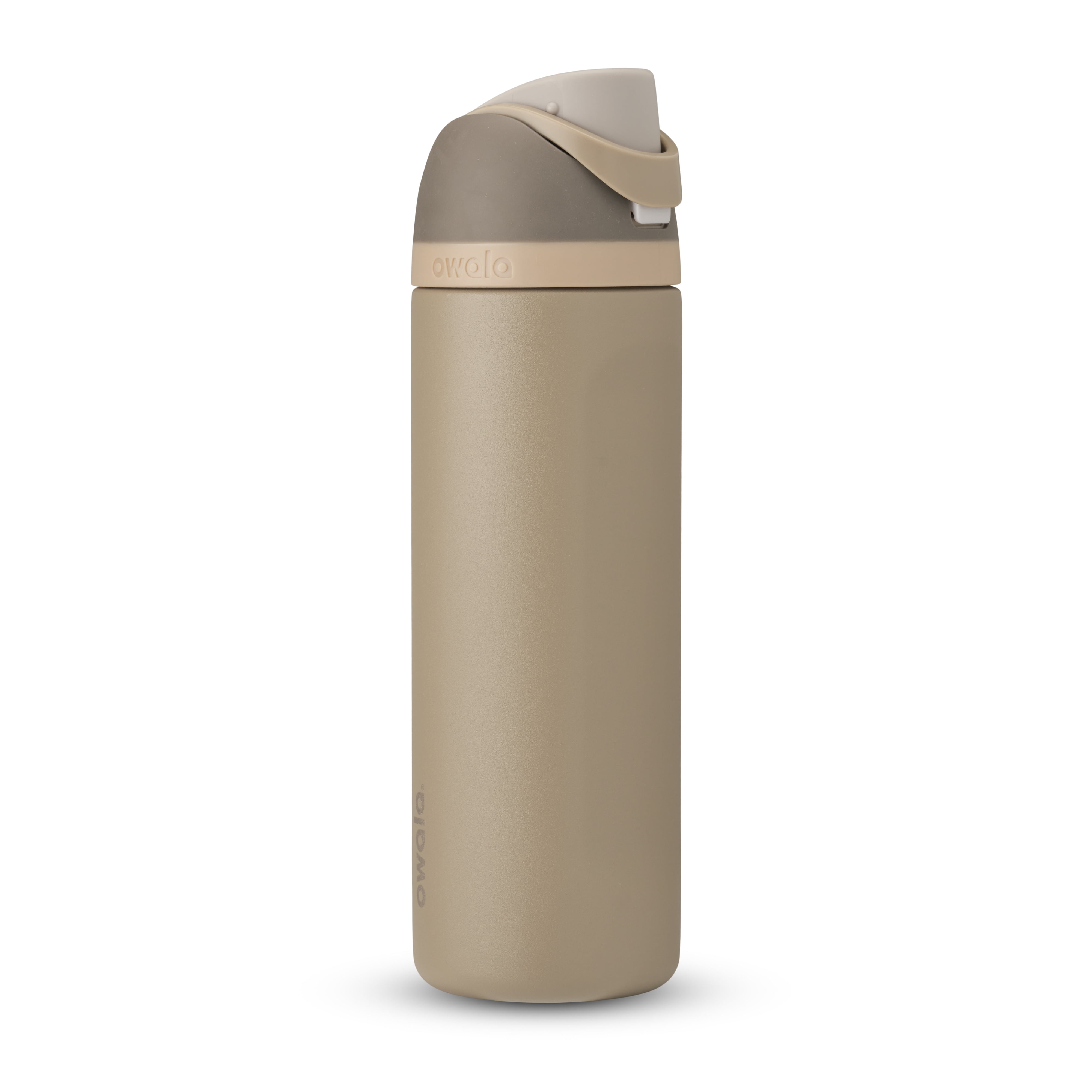 Owala FreeSip Stainless Steel Water Bottle, 32oz, Gray Whale