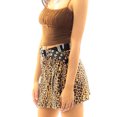 thumbnail image 3 of TRKIYQC, minifalda a la moda para mujer, Color sólido/a cuadros/estampado de leopardo/estampado de cebra, falda con cremallera, falda corta de verano TRKIYQC perder, 3 of 9