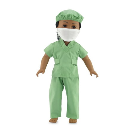 18 Inch Dolls Clothes Hospital Doctor Nurse Scrubs Outfit | Clothing Fits 18