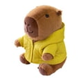 thumbnail image 3 of BELOVING Jouet Capybara de Collection Réaliste Décoration de Chambre d'Enfants Cadeaux d'Anniversaire Mignons Jaune, 3 of 9