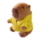 thumbnail image 3 of Toy de peluche de Capybara para niñas, decoración de la habitación de los niños lindo cómodos regalos de muñecas de peluche de peluche suave Capybara, amarillo, 3 of 8