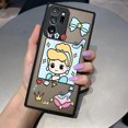 thumbnail image 3 of Funda mate para Samsung Galaxy NOTA 20 10 9 8 A13 A12 A10 A11 7 A04E A04 A03S A02 A03 5G ULTRA Plus funda de dibujos animados Anime Blancanieves, 3 of 5