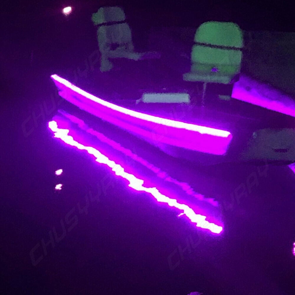 Purple UV Ultraviolet LED Strip Light 3528 SMD 5m 16.4ft Waterproof Boat Car Blacklight