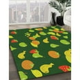 thumbnail image 2 of Ahgly Company Indoor Rectangle Patterned Green Novelty Area Rugs, 4' x 6', 2 of 6
