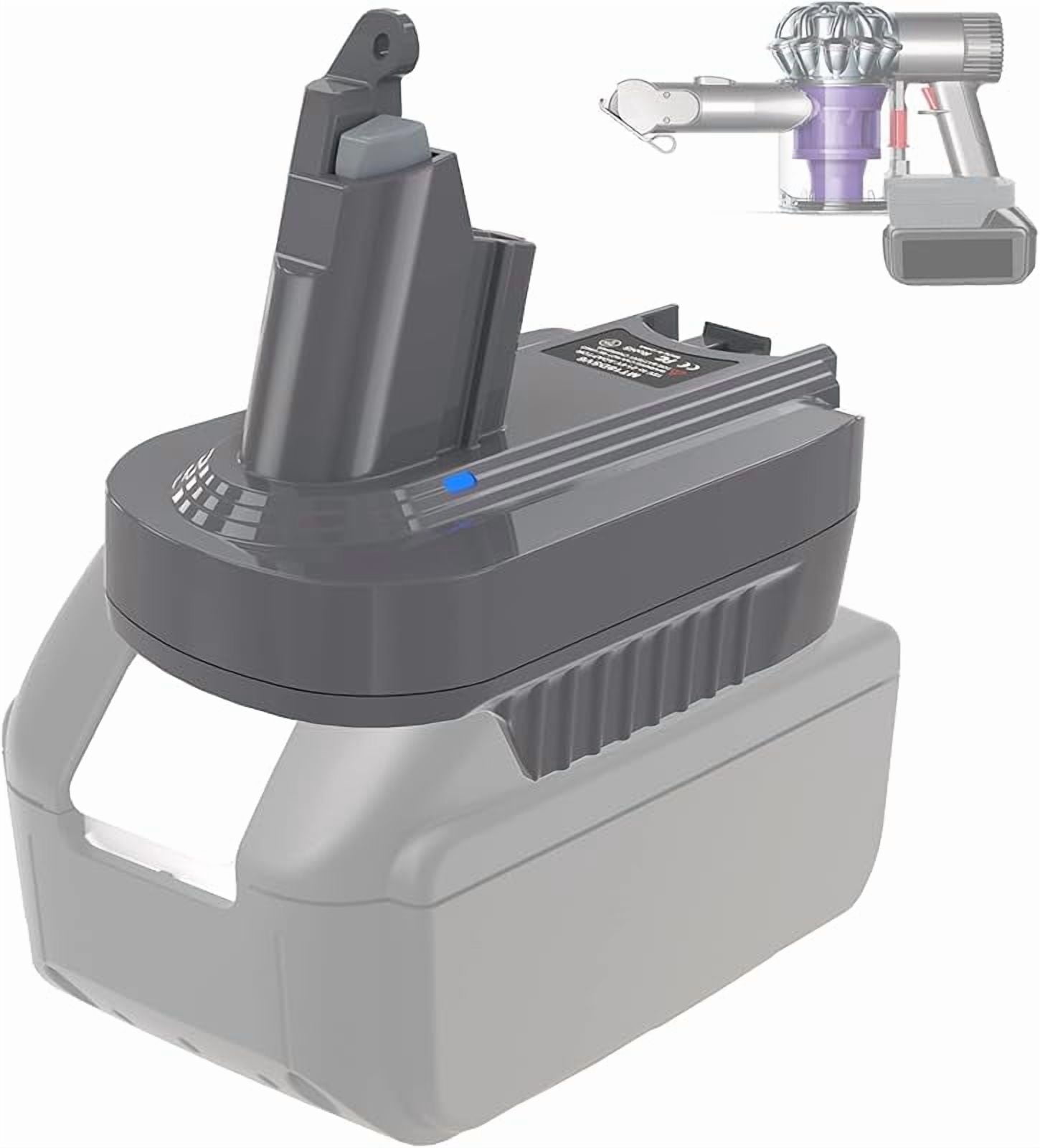 V6 Adapter for Ma*kita 18V Battery Convert to for Dy*son V6 Series Animal Fluffy Motorhead Handheld Vacuum Battery Converter