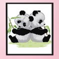 thumbnail image 3 of Kits de costura de bordado de punto de cruz de animales DIY 14CT estampado Handworks Craft FLhrweasw  Nuevo, 3 of 9