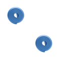 thumbnail image 3 of Advancent 3 piezas de protectores de ángulo de espesar seguridad 2 metros de longitud cubiertas de esquinas en forma de L DIY tira de Azul 2piezas, 3 of 6