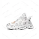 thumbnail image 1 of Zapatillas deportivas planas con diseño de dentista y dientes, para hombre y mujer, de alta calidad, con cordones y malla, hechas a medida., 1 of 6