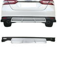 thumbnail image 2 of Ikon Motorsports Compatible with 18-24 Toyota Camry V2 Style Rear Bumper Lip Diffuser Splitter Spoiler Valance Chin Diffuser Body Kit Polypropylene PP, 2 of 7