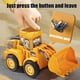thumbnail image 5 of Vehículo de juguete de ingeniería a escala para niños, modelo de coche de plástico prensado., 5 of 6