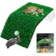 thumbnail image 3 of Muyoka Plataforma para tomar el sol de tortuga Littleduckling con terraza de descanso de tortuga de césped de simulación con taza de simulación Muelle flotante de tortuga Mejorar la escalera de rampa Muyoka Hogar, 3 of 7