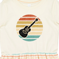 thumbnail image 4 of Inktastic Guitar Music for Guitarist Musician Girls Toddler Dress, 4 of 5
