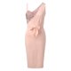 thumbnail image 3 of WILLBEST Vestidos de Verano para Mujer Vestidos de Mujer sin Mangas Un Hombro Vestido Irregular con Lentejuelas Vestido Cruzado Vestido con Cinturón Mediana, 3 of 3