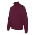 thumbnail image 3 of JERZEES Nublend Cadet Collar Quarter-Zip Sweatshirt, 3 of 4