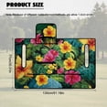thumbnail image 7 of SEANATIVE Golf Cart Seat Covers for 2-Person Seats, Suitable for EZGO, Yamaha, Club Car and More, Scratch-resistant All Weather Golf Cart Accessory, Hawaiian Hibiscus Flower Tropical Leaf, 7 of 7
