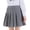 Gray, variant on Grblisyd Girls Pleated Skirt Fashion Plaid Tennis Skorts Elastic Waist School Uniform Skirts for Kids 2T-14Y