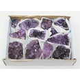 thumbnail image 4 of Wholesale Bulk Natural Amethyst Crystal Clusters: 10-16 Piece Lot (Quartz Geode), 4 of 12