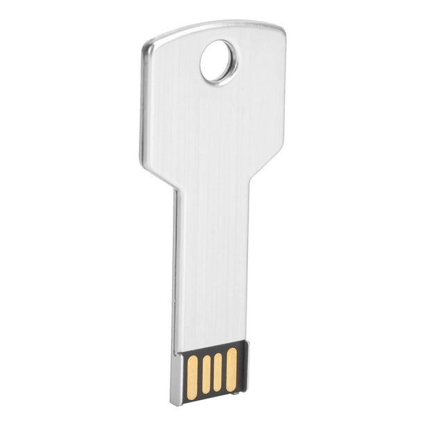 Llavero de Unidad Flash, Disco de Memoria USB USB USB USB USB USB USB Flash Unidad Flash Con forma de Llave Unidad Flash USB para USO en CompuTADORA Plata