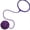 Purple, variant on Ankle Skip Ball for Kids, Single Leg Swing Rotating Jumping Ring, Skip Ball for Outside, Kid Exercise Skip Toy Activity for School Break Camping Beach