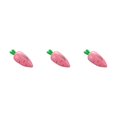 thumbnail image 2 of tamizeot Cartoon Carrot Pencil Sharpener Home Study Stationery Color Random 1 3Set, 2 of 6