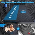 thumbnail image 2 of Funda de asiento de coche para perros, extensor de asiento trasero URPOWER, impermeable, 2 of 9