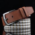 thumbnail image 2 of Ceinture en Faux Cuir Ceinture Décorative à Simple Dent pour Hommes Femmes, 2 of 9