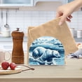 thumbnail image 6 of Polar Bear Sea Iceberg Napkin Holder for Table Clear Napkin Stand Paper Holder Acrylic Organizer Dispenser Napkins for Dinner Kitchen Restaurant Room, 6 of 8