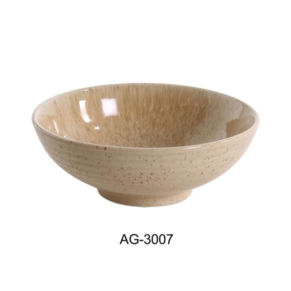 6.75 x 2.75 in. Porcelain Soup Bowl - 24 oz - Pack of 24
